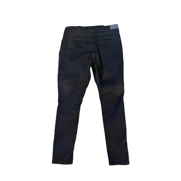 Signature By Levi Strauss Womens Black 14 W32 Shaping Pull-On Super Skinny Jeans - Picture 2 of 12